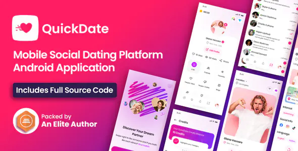 QuickDate - A Social Dating Application for QuickDate PHP Script Network