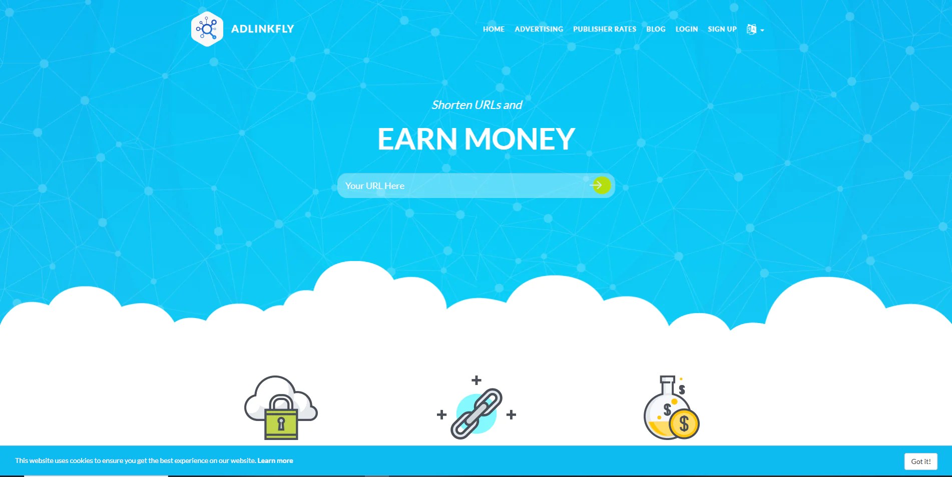 AdLinkFly - Monetized URL Shortener