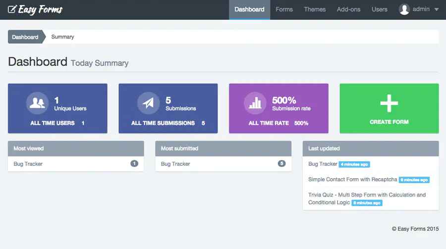 Easy Forms: Advanced Form Builder and Manager