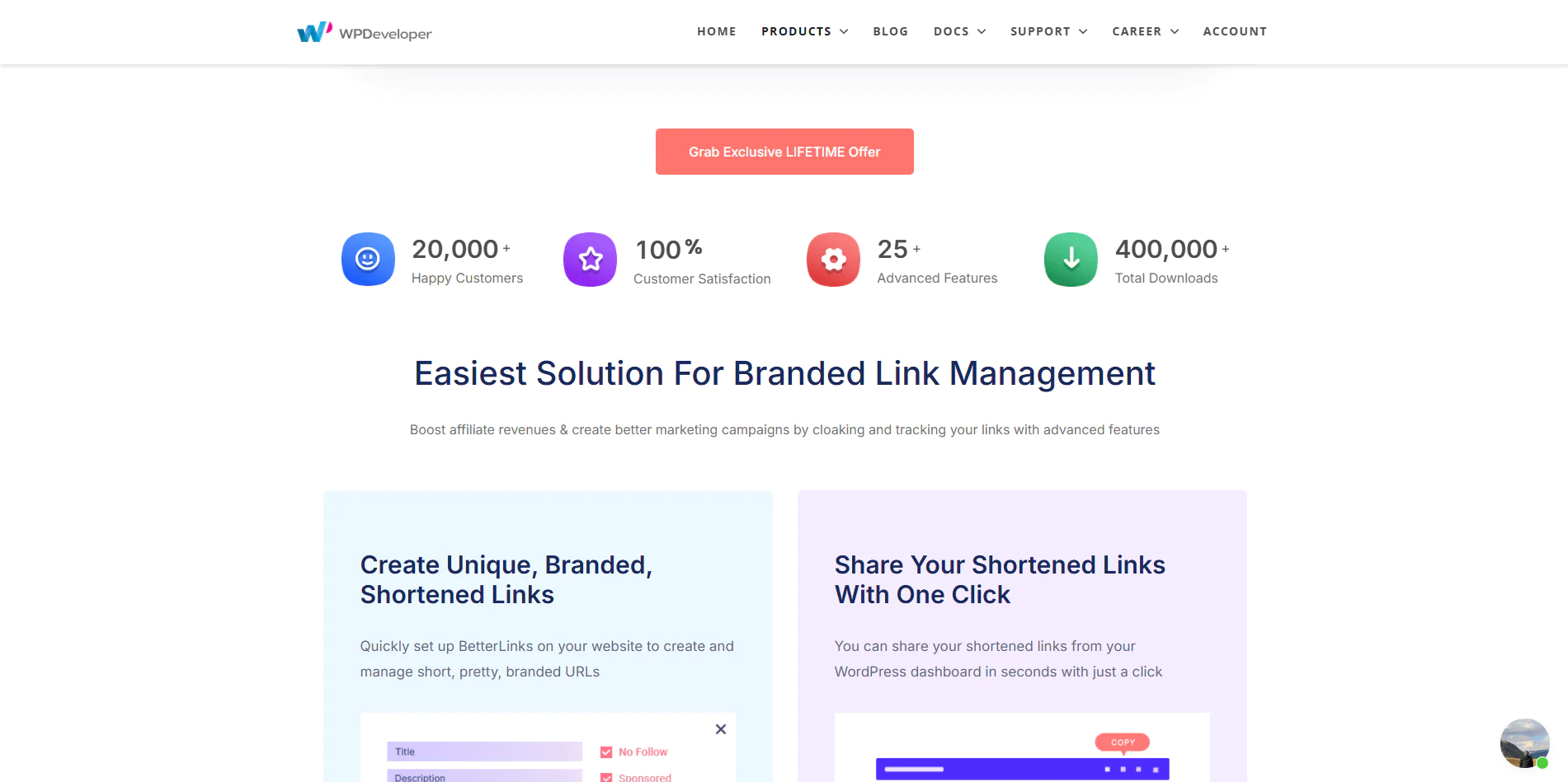 BetterLinks – An Advanced Solution for Affiliate Link Management, Link Shortening, Link Tracking, Li