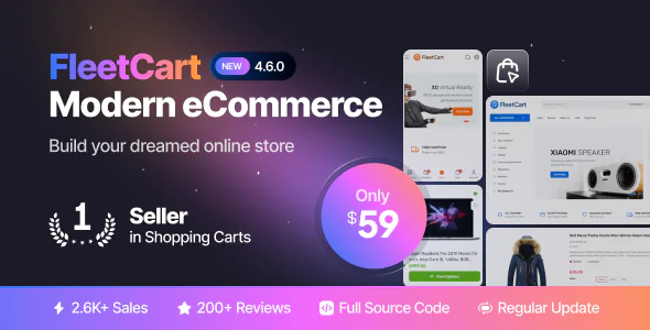 FleetCart - Modern eCommerce CMS