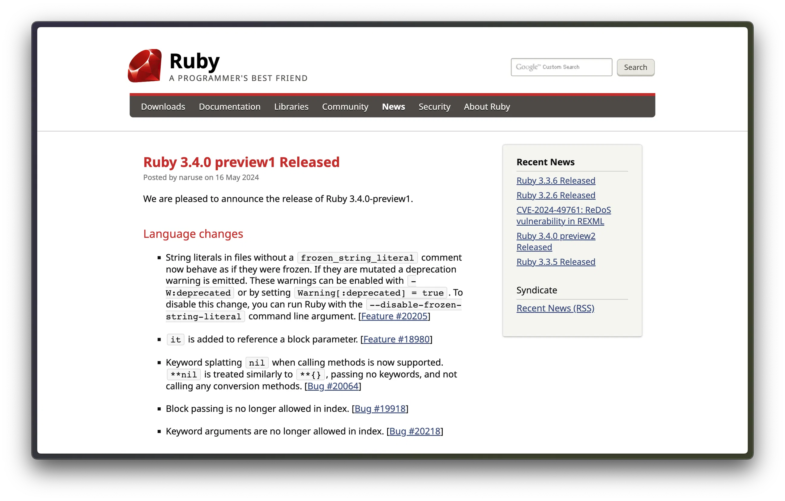 What’s New in Ruby 3.4: Enhancements and Improvements