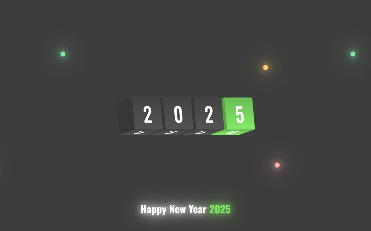 How to create New Year Animation using HTML CSS & JavaScript