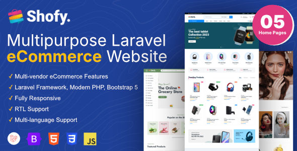 Shofy - eCommerce & Multivendor Marketplace Laravel Platform