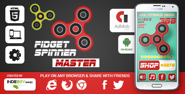 Fidget Spinner Master | HTML5 game