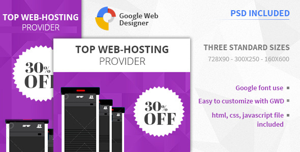 Web Hosting | HTML5 Google Banner Ad