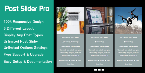 Post Slider Pro - Advanced WordPress Post Slider