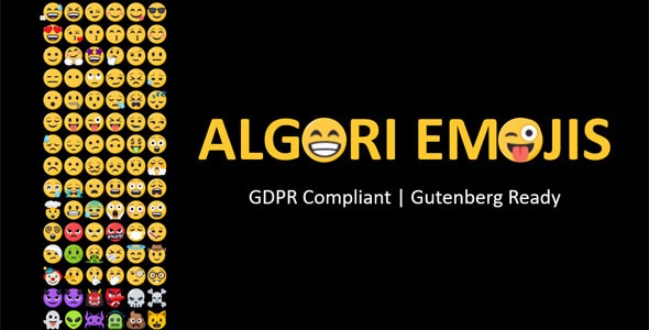 Algori Emojis for WordPress Gutenberg