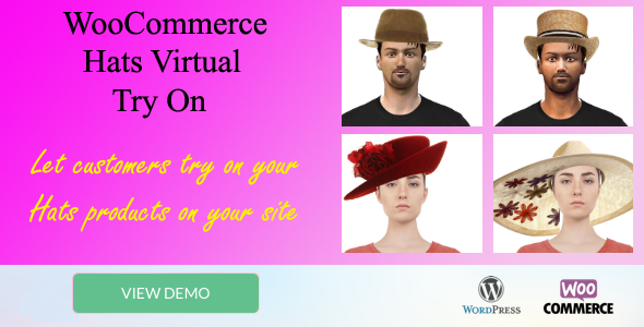 Hats Virtual Try-on Popup | WooCommerce WordPress