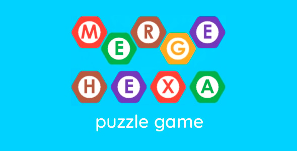 Merge Hexa. Construct 3. Mobile, html5