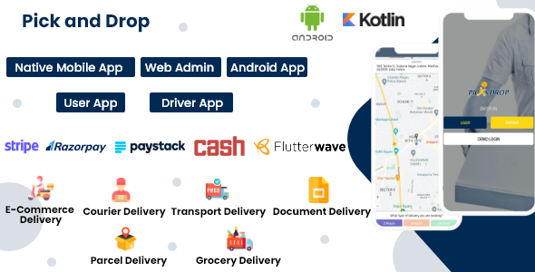 Delivery App | Shipping | Tracking | Courier | Parcel | Logistic | Package |System | Best mobile App