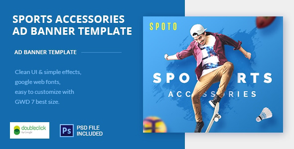 Multi Sports HTML AD Banner 01