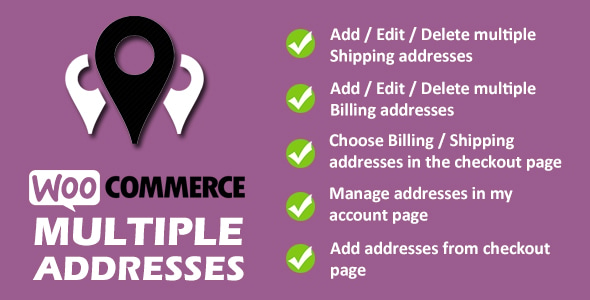 WooCommerce Multiple Addresses