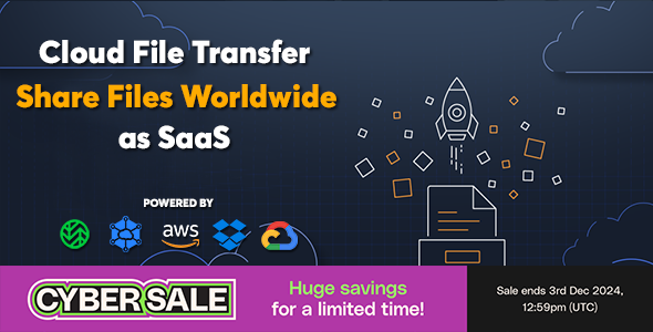 Cloud File Transfer - File Share and File Transfer Service as SaaS