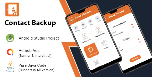 Easy Contacts Backup & Restore - Android App