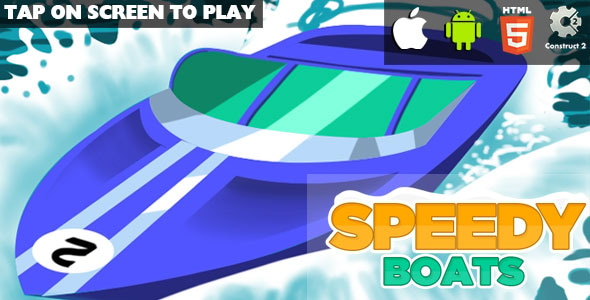 Speedy Boats - HTML5 Game (CAPX)