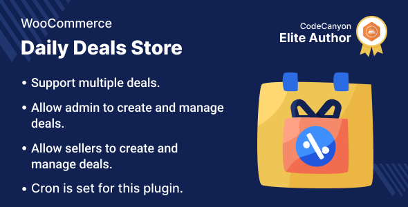 Multi Vendor Daily Deals Plugin for WooCommerce