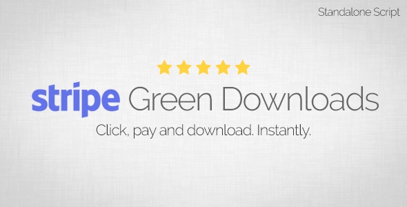 Stripe Green Downloads - Standalone Script