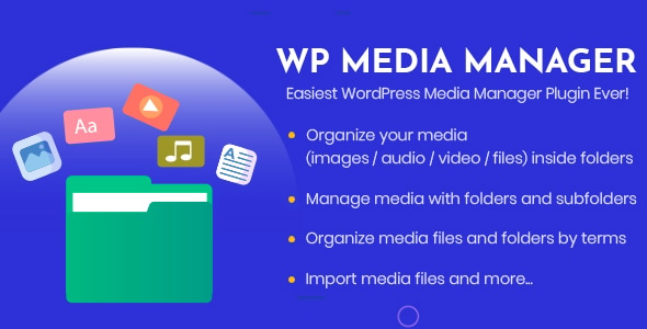 WP Media Manager - The Easiest WordPress Media Manager Plugin