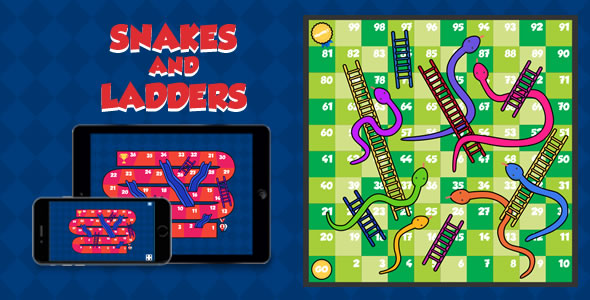 Snakes and Ladders - HTML5 Game