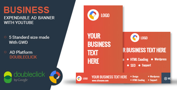 Business - Google HTML Animated Banner 06