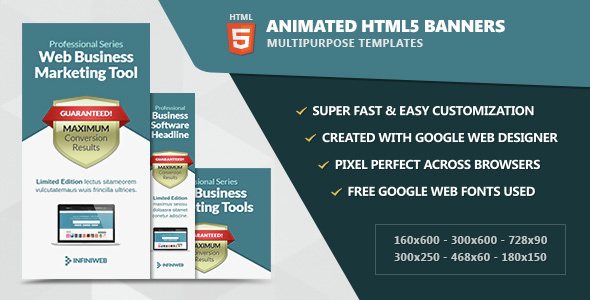 Animated HTML5 Banners