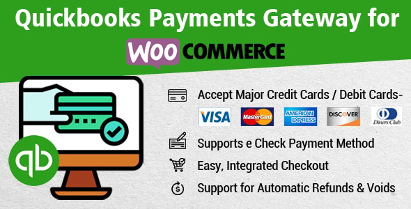 Quickbooks Payments Gateway for WooCommerce