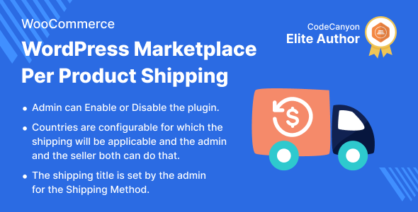 Marketplace Per Product Shipping Plugin for WooCommerce