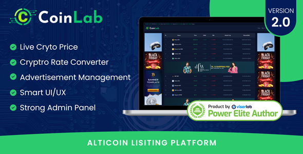 CoinLab - Altcoin Listing Platform