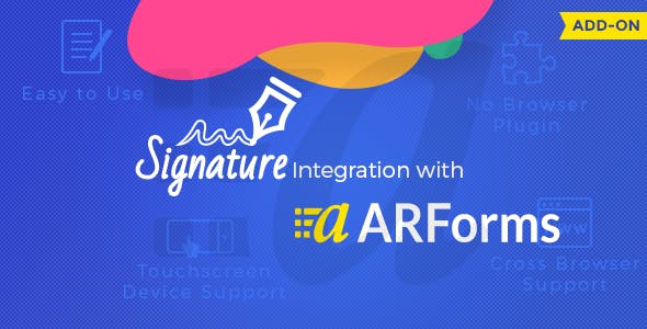 Signature Addon for Arforms