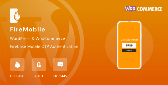 FireMobile- WordPress & WooCommerce firebase mobile OTP authentication