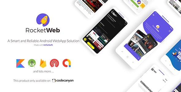 RocketWeb | Configurable Android WebView App Template