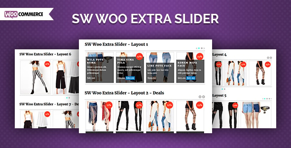 Woo Extra Slider - WooCommerce WordPress Slider Plugin