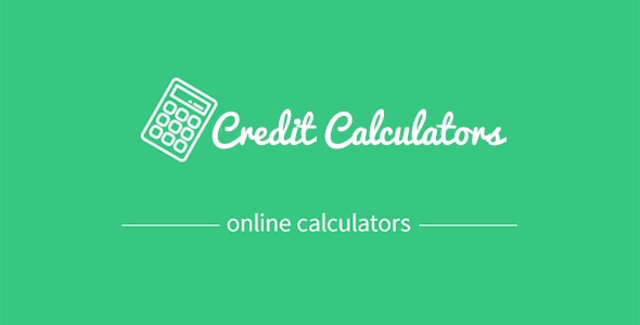 Credit calculators