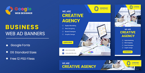 Business Banners Google Web Designer