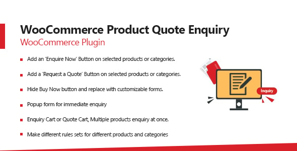 WooCommerce Product Enquiry & WooCommerce Request A Quote Plugin