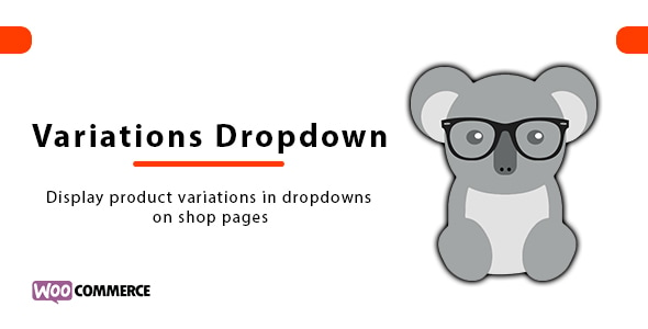 Show WooCommerce Product Variations Dropdown on Shop Page Plugin
