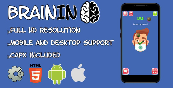 BrainIn - HTML5 game(CAPX)