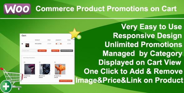 WooCommerce Product Promotions on Cart