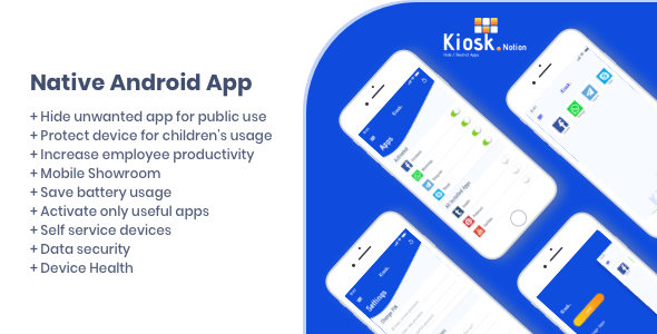 Kiosk Notion Android Native App