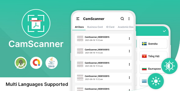 Cam Scanner - Android App with Admob Ads