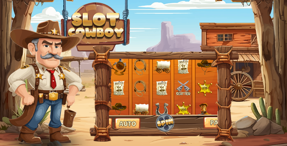 Slot Cowboys - HTML5 Game