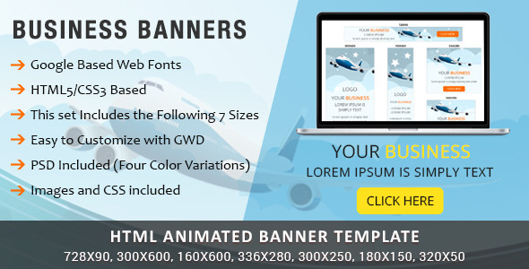 Viavi Business HTML5 Banners