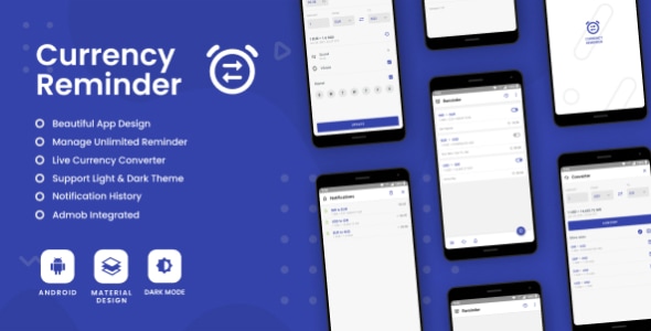Currency Reminder - Alarm and Currency Converter 1.2