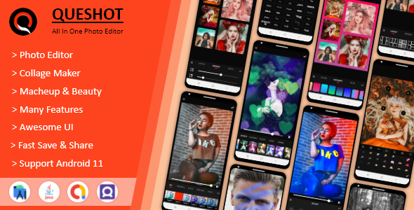 QueShot Photo Editor Pro - Collage Maker, Makeup & Beauty - All In One Photo Editor.