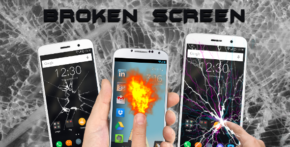 Broken Screen Prank - Android Application + Admob Integration