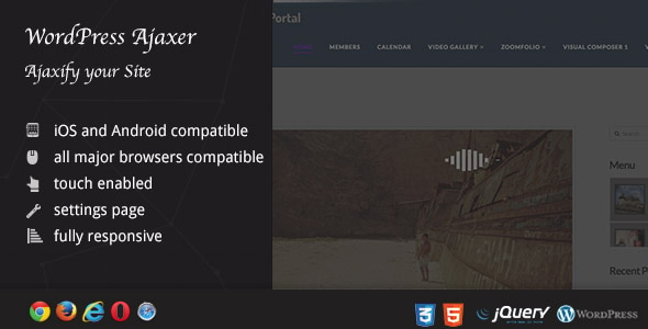 Ajaxer - Ajaxify Your WordPress Site and Comments