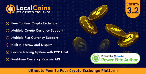 LocalCoins - Ultimate Peer to Peer Crypto Exchange Platform