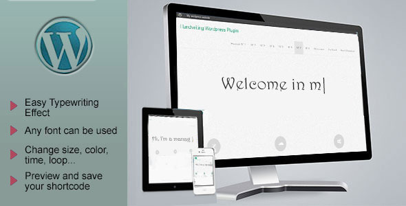 Advanced Typing Effect WordPress Plugin