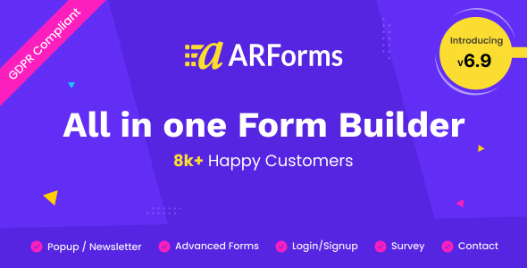 Wordpress Form Builder Plugin, Contact form - ARForms